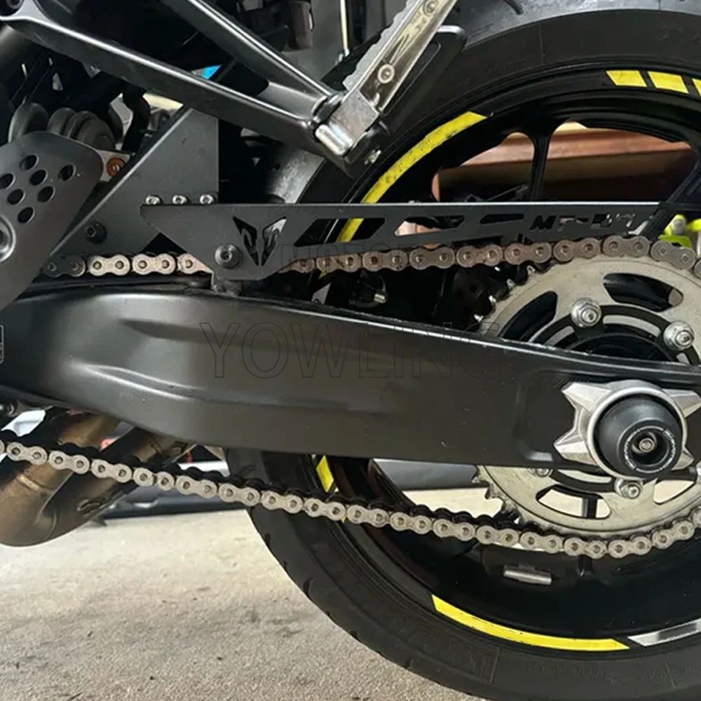 

For YAMAHA MT-07 MT07 TRACER 700 7 GT Motorcycle Chain Cover Trim Panel Protective Guard FZ-07 XSR 700 XTribute YZF R7 XSR700