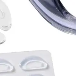 

"Durable Soft Silicone Glasses Nose Pads, 10Pair Pack, Anti-Slip, Self-Adhesive