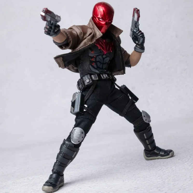 

Original 1/12 Scale Limited Edition Red Hood Action Figure 7 Inches Anime Batman Police Officer Collectible Doll Toy Gift