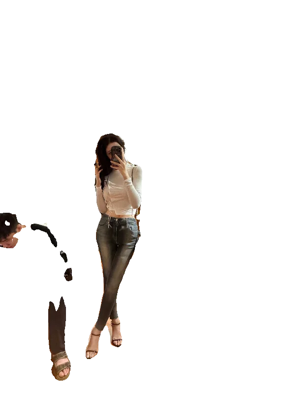 

Весенне-летние модные джинсы-скинни с высокой талией, облегающие, с эффектом водной окраски, с газетным принтом, в корейском стиле, укороченные (7/8)