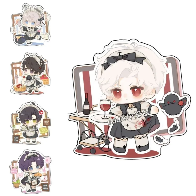 

Love and Deepspace Chinese Game Peripherals Xavier Acrylic Stand Q Version Collectible Desk Ornaments Creative Birthday Gifts