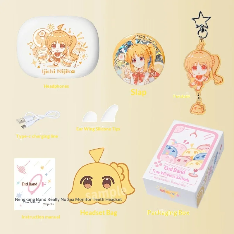 BOCCHI THE ROCK! Wireless earphones Bluetooth earphones HIFI long-lasting battery life Yamada Ryo Gotoh Hitori Ijichi Nijika