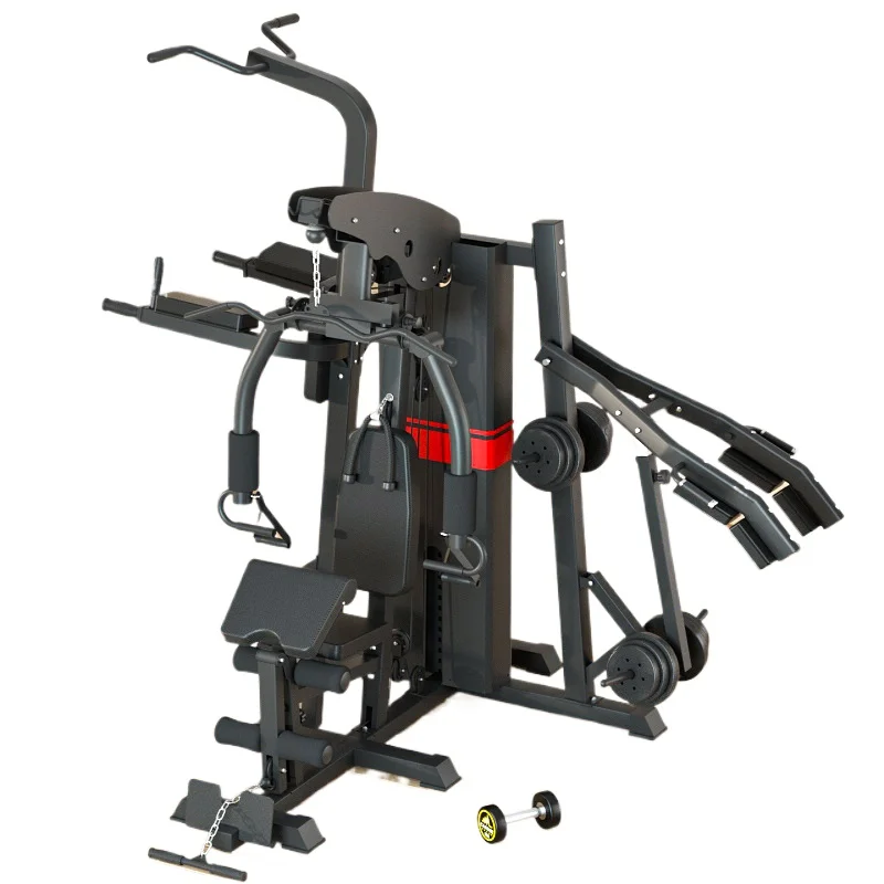 

Three-person station comprehensive trainer high drop big flying bird