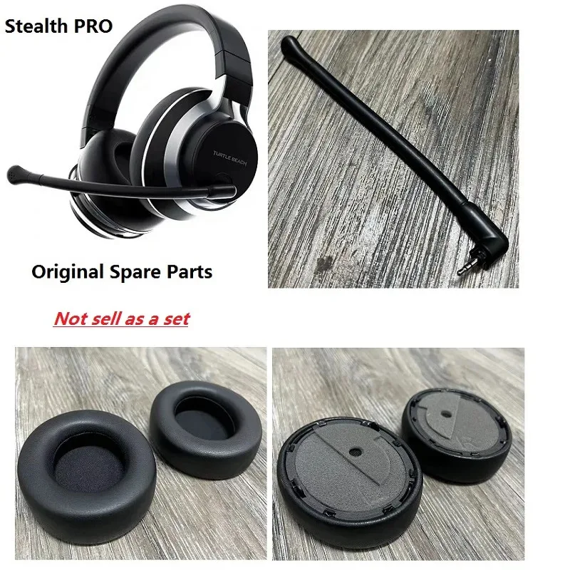 100% pièces de rechange d'origine pour casque Turtle Beach Stealth PRO remplacement casque antibruit oreiller casque microphone 100% pièces de rechange d'origine pour casque Turtle Beach Stealth PRO remplacement casque antibruit oreiller casque microphone