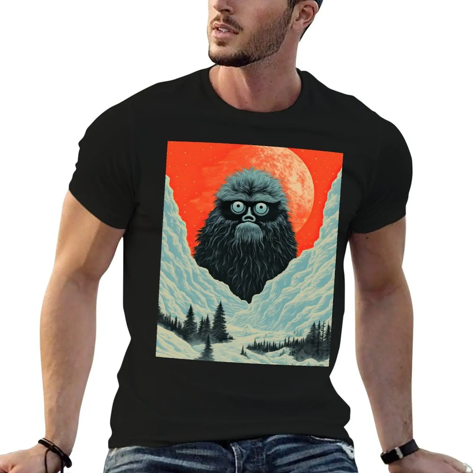 

Abominable Snowman T-Shirt man tshirt t shirt man cotton man t shirts graphic T-Shirt