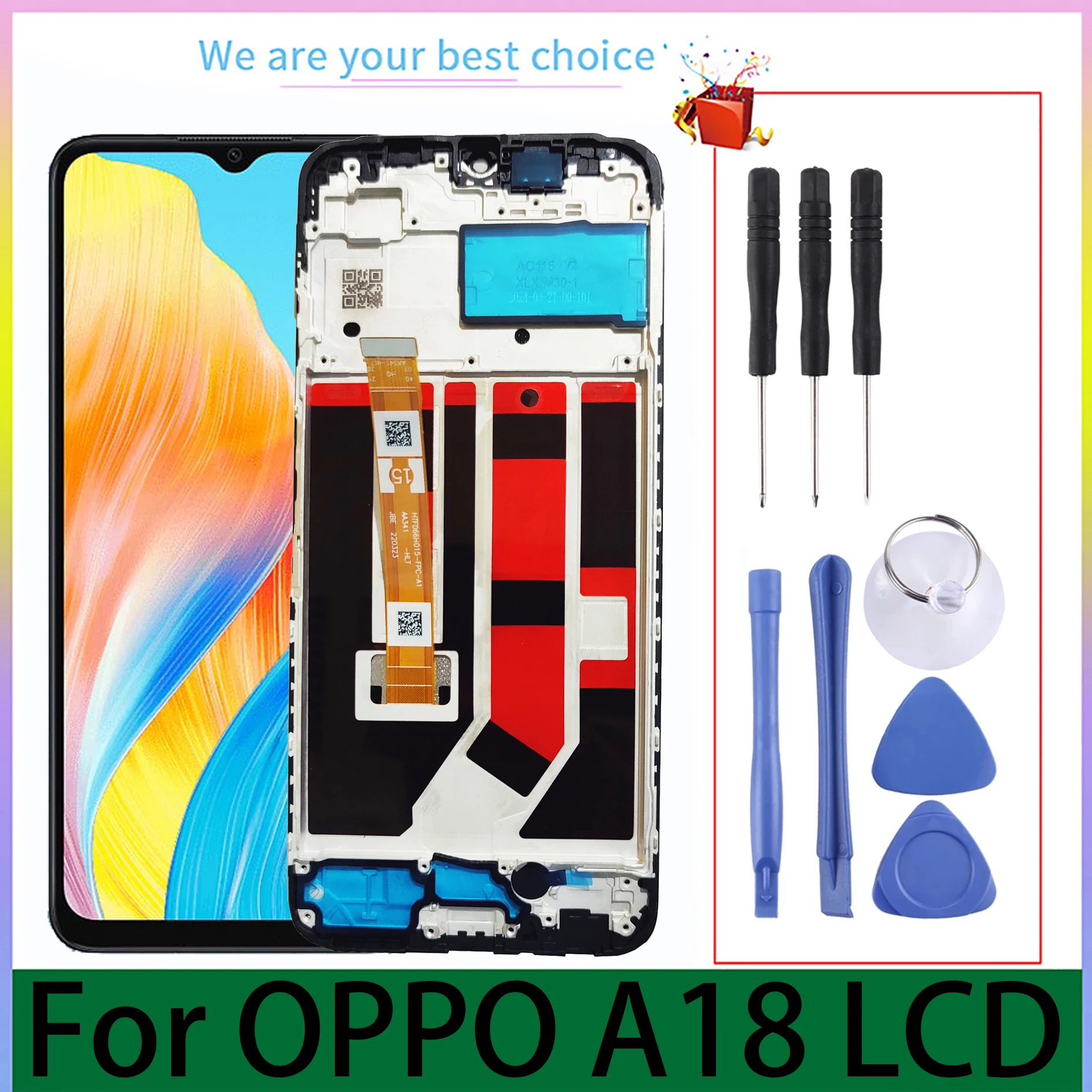 cbh2591: تقييم ونصائح لاستبدال شاشة الهاتف المحمول OPPO A18