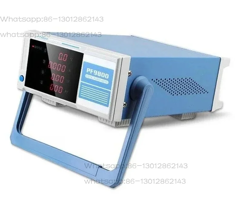 Digital Power Meter PF9800 Intelligent Power Tester 600V 20A Bandwidth 5KHz Electrical Parameter Measuring Instrument