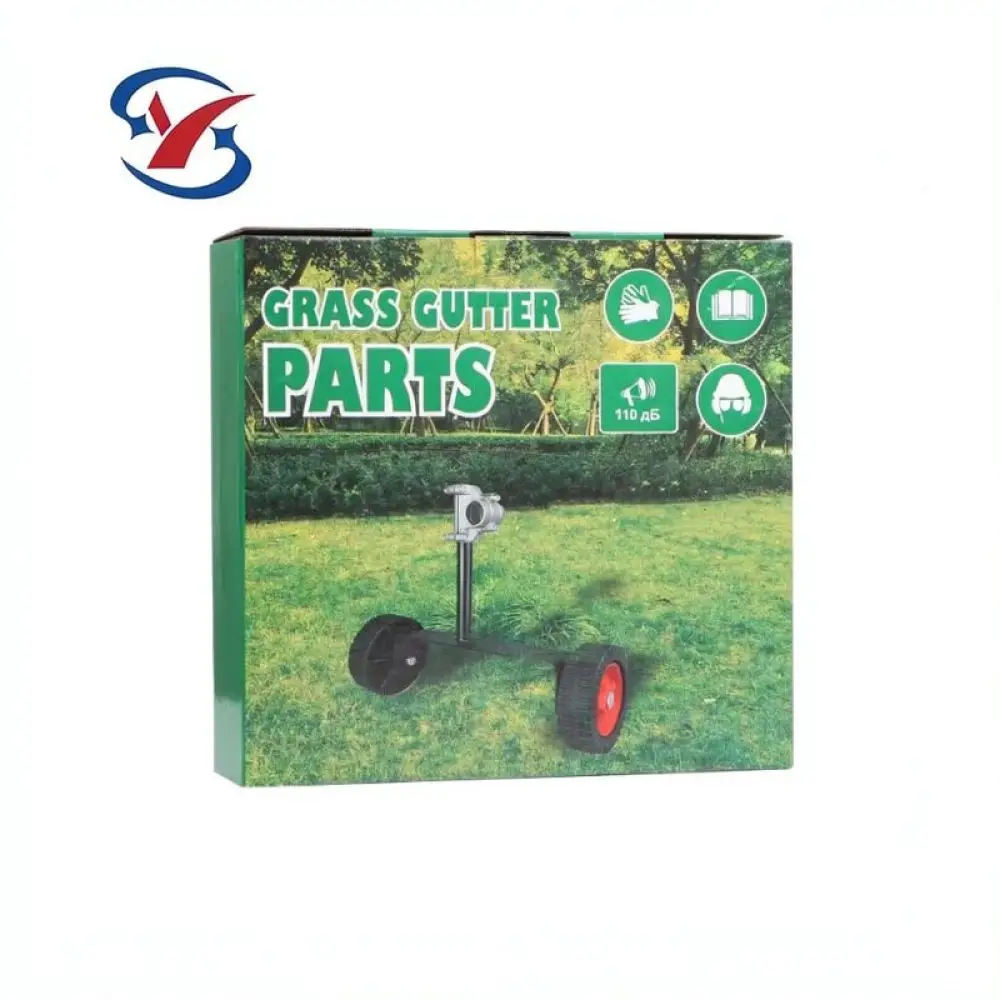 Adjustable Lawn Mower Support Wheel Garden Grass Trimmer Attachment For Fansima Brush Cutter Roller Tool Labor Saving Aid