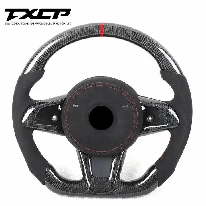 Custom Alcantara led carbon fiber LED steering wheel Fit For  E89 Z4 racing wheel convertible