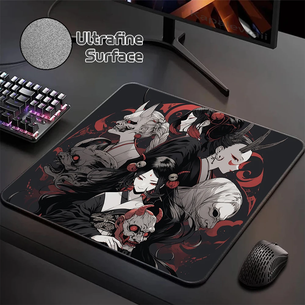 

Ultrafine Surface Mouse Pad 400X450MM Computer Gaming Mousepad Japanese Aniem Girl Keyboard Pads Table Carpet Rubber Mouse Mat