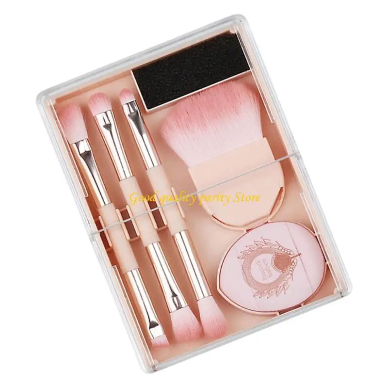 M4YA Makeup Brushes Set Powder Corceler Shadows Brush Ensemble poudre Pouffle