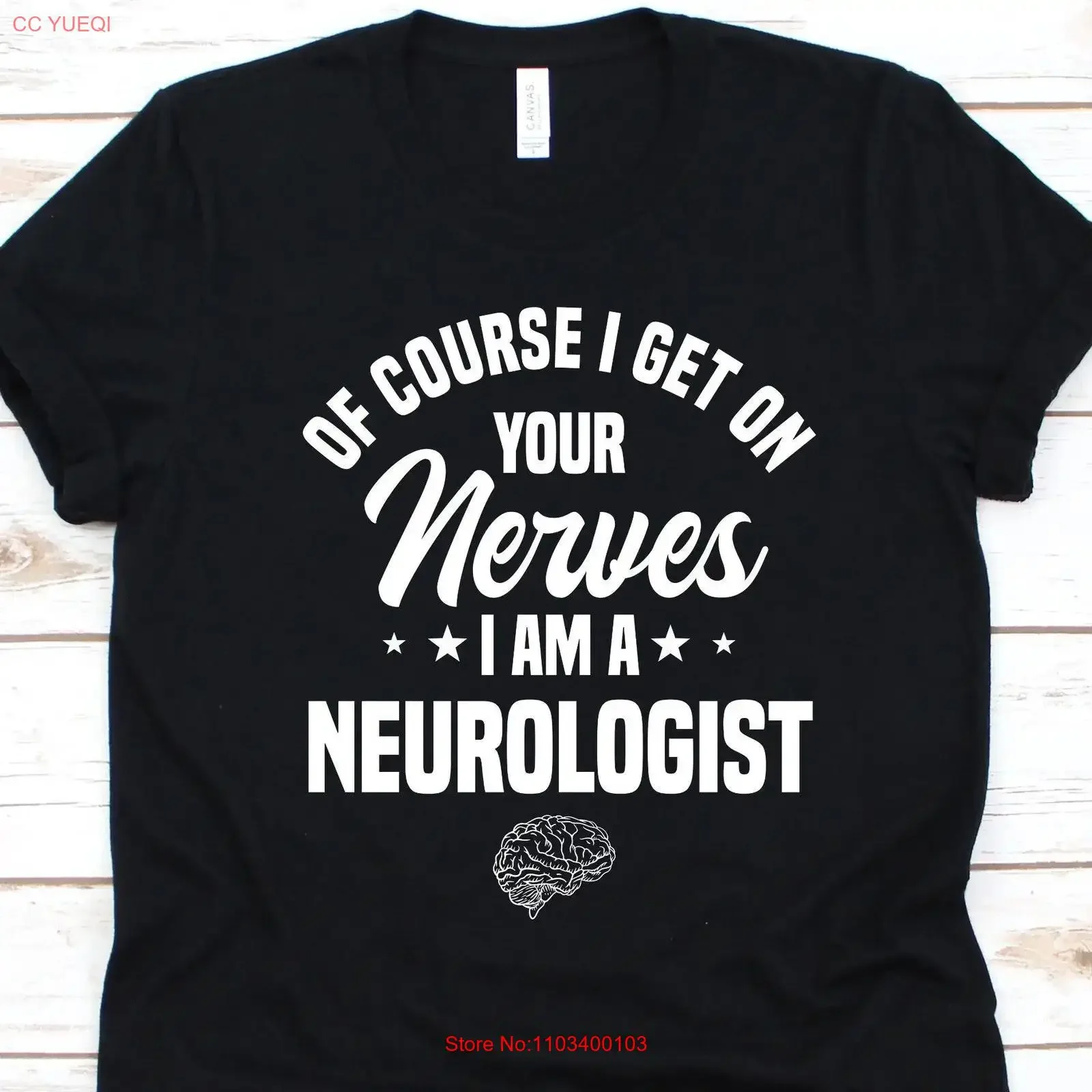 Certo Che Mi Irriti, Sono Un Neurologo - Maglietta Per Neurologi, Amanti Della Neurologia, Medici, Sistema Nervoso, Cervello