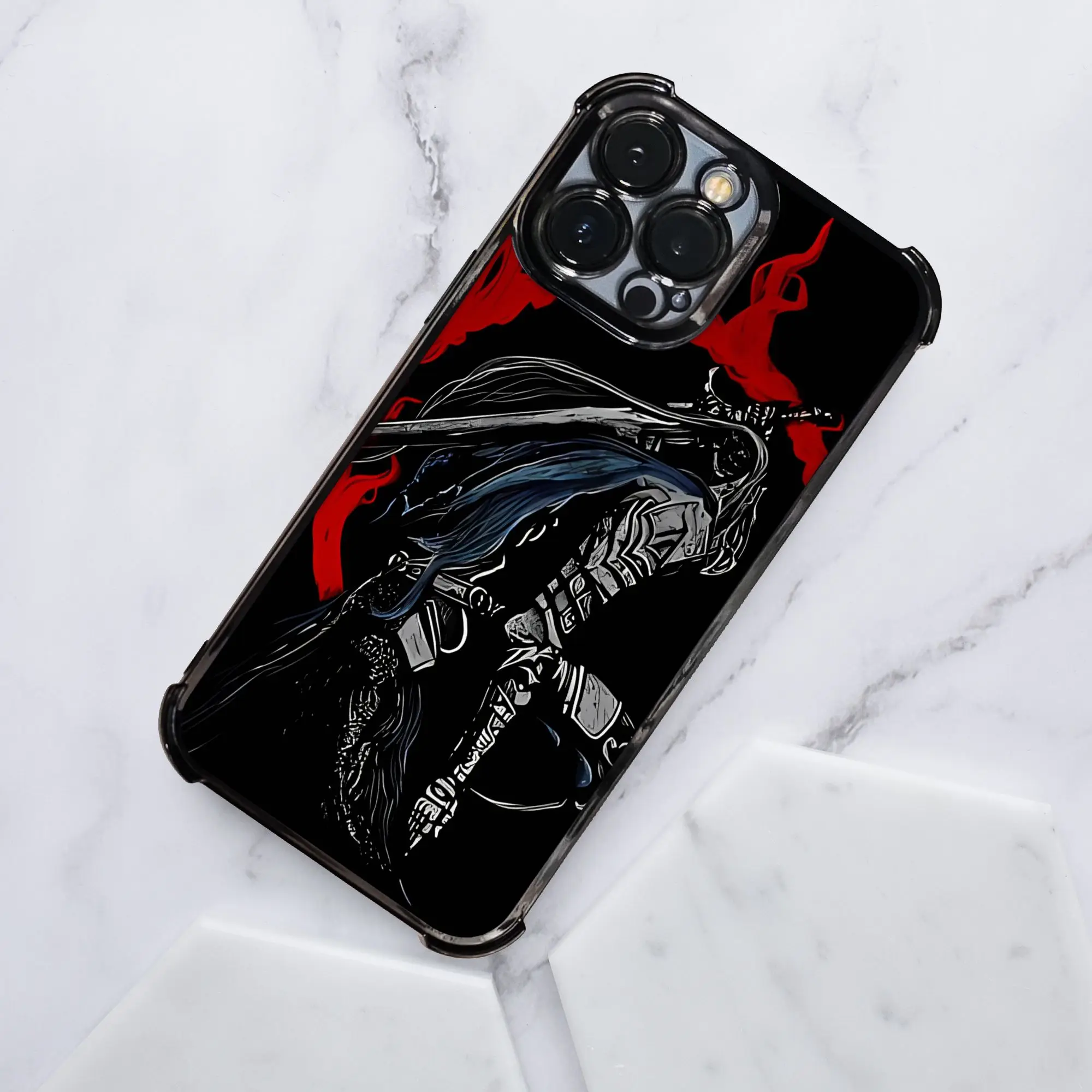 Artorias The Abysswalker Dark Phone Case DDark Souls Electroplating Process IPhone Various Models - view 6