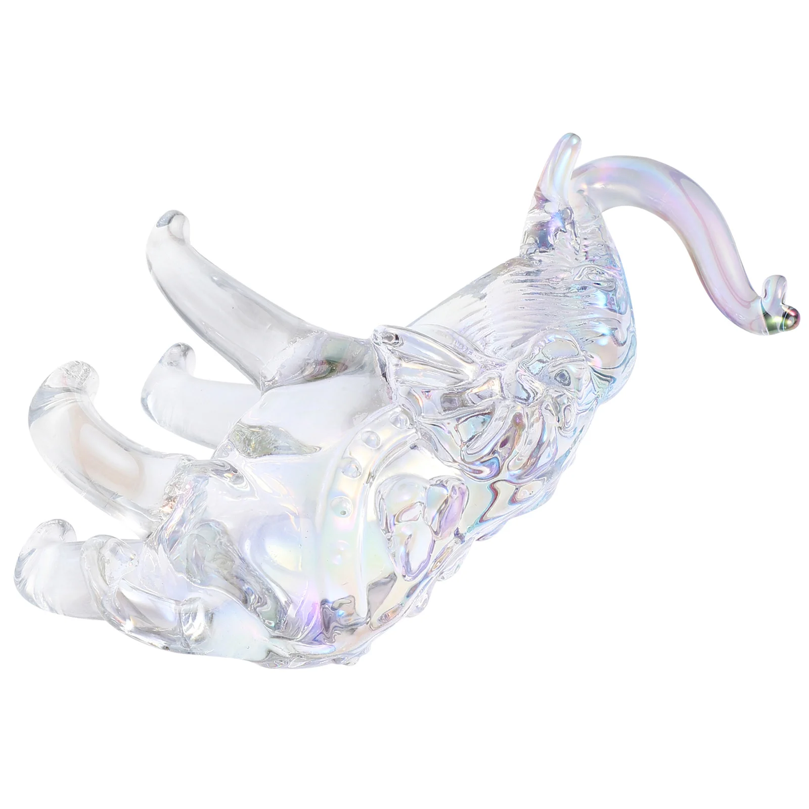 

Desktop Animal Sculpture Table Elephant Figurines Office Decor Crystal Statue Home