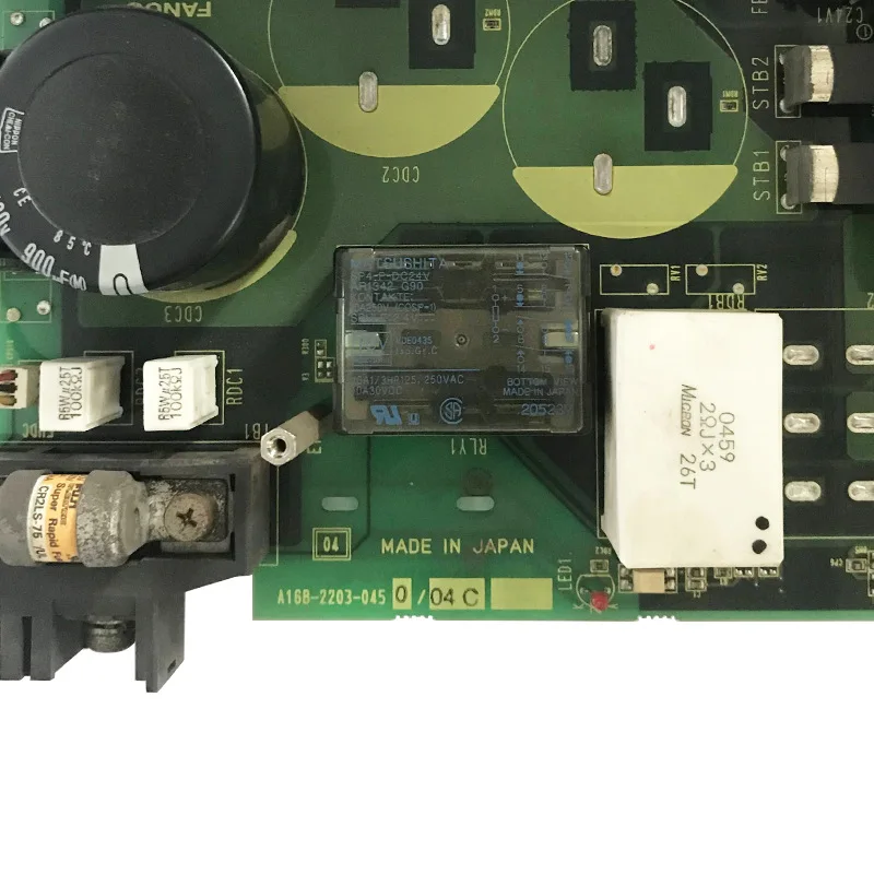 A16B-2203-0450 اختبار اللوحة الأم Fanuc المجددة Ok A16B- 203 0450