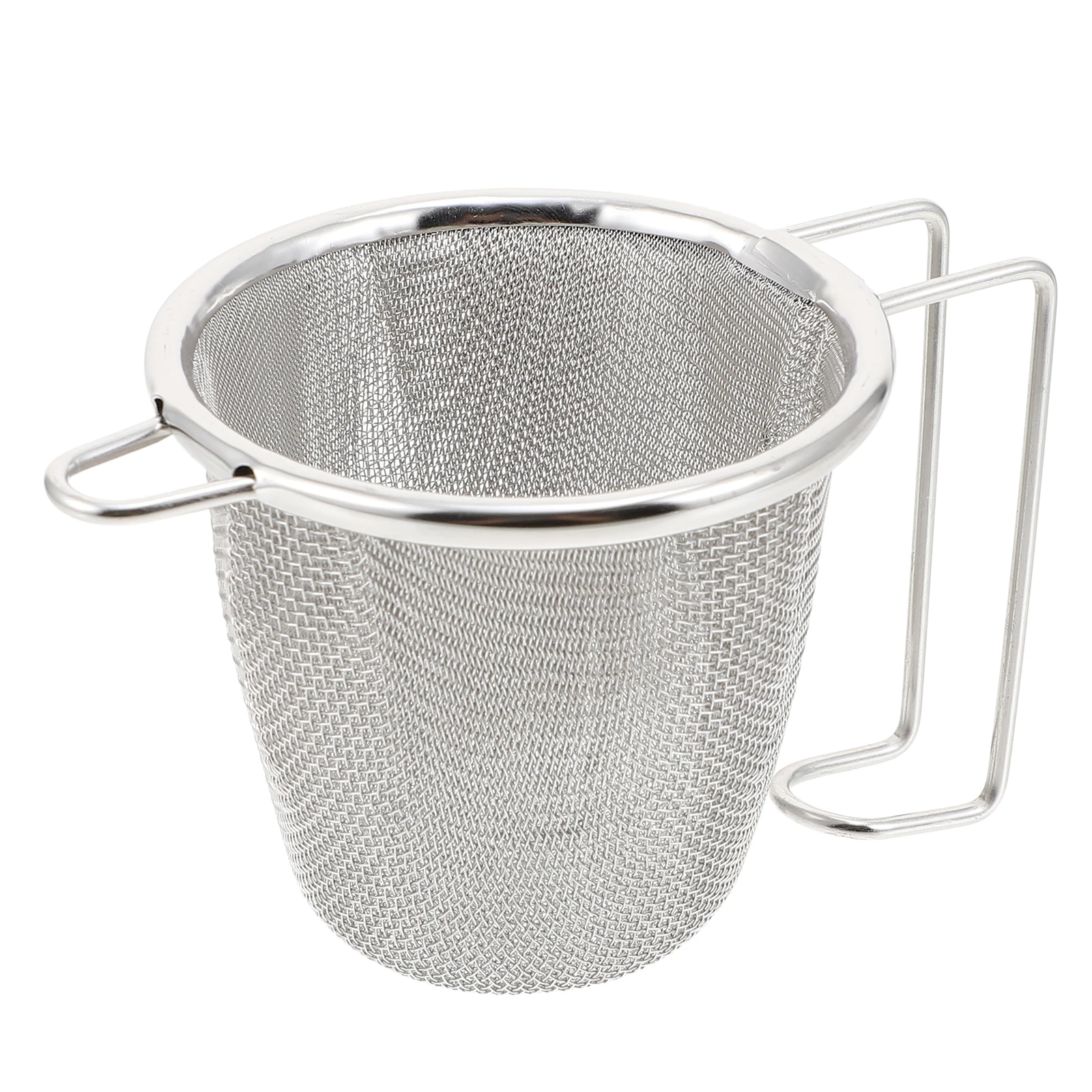 

Stainless Steel Tea Strainer Mesh Filter Infuser Kitchen Accessory Healthy Safe No Smell Fine Mesh Prevent Leaves Floating Easy