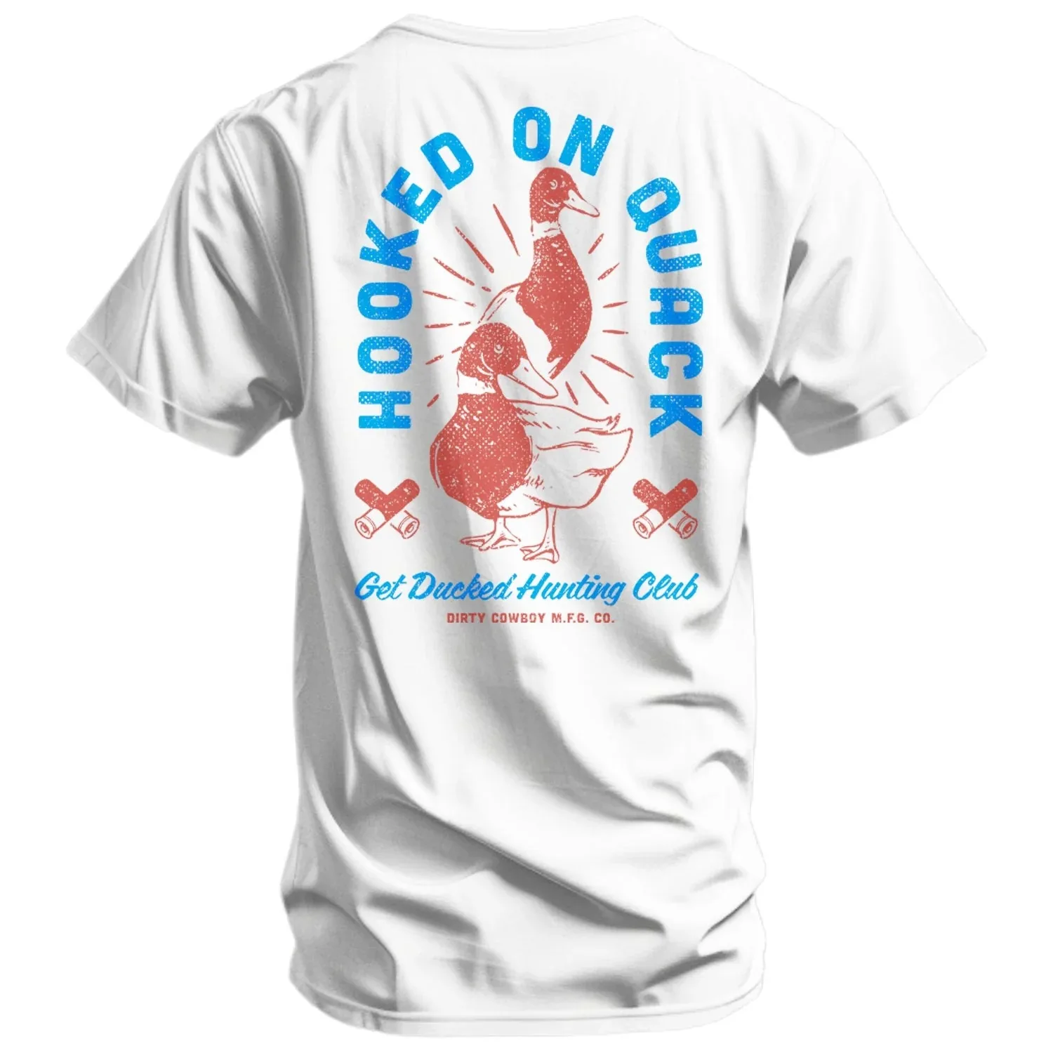 

Мужская футболка Hooked on Quack Hunter ' Get Ducked' 2024 года, элитная роскошная футболка для мужчин и женщин, топ Y2k, лето 2023 г.