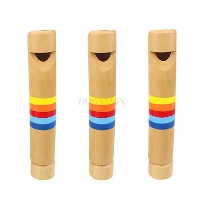 Push-pull flöte, spielen musik instrument, musik, frühen bildung musical instrument, kindergarten kinder holz flöte