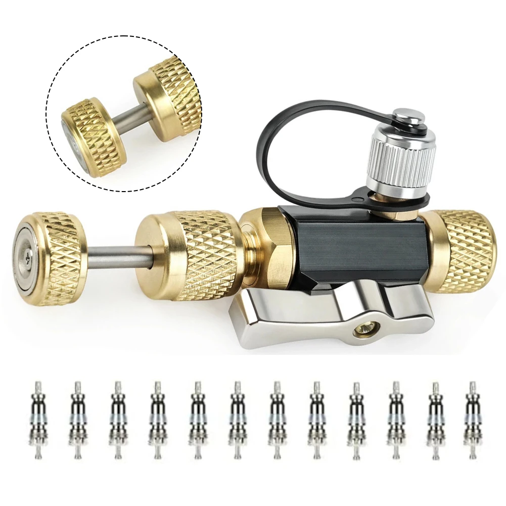 

1/4 и 5/16 в 1, инструмент для удаления сердечника клапана, 20 микрон, вакуумный инструмент для удаления сердечника, аксессуары для ремонта автомобилей