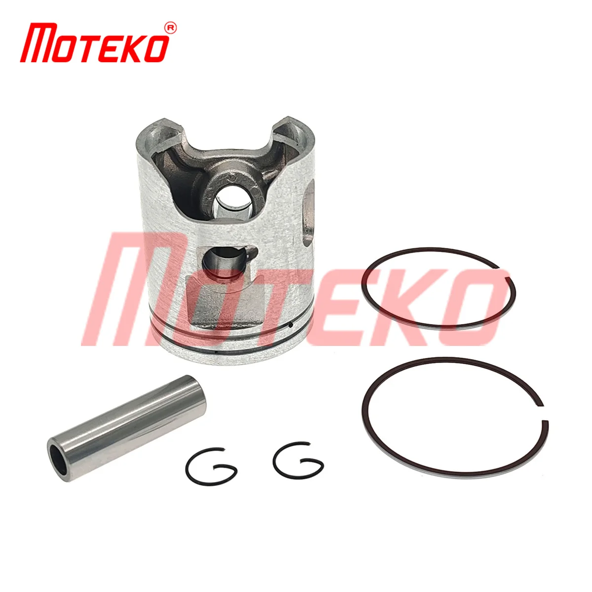 BX24030082 JOG90 50MM CYLINDER AND PISTON KIT WITH 10MM PIN 2T 90CC ENGINE PARTS FOR 1PE40QMB 2T CHINESE SCOOTERS