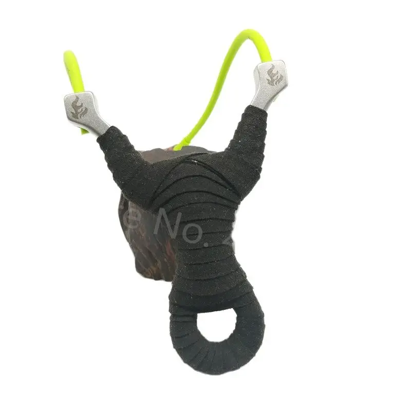 

New Professional Stainless Steel Slingshot Hunting Slingshot Uses Single Card Rubber Belt For Outdoor Shooting Hand-Held Bow
