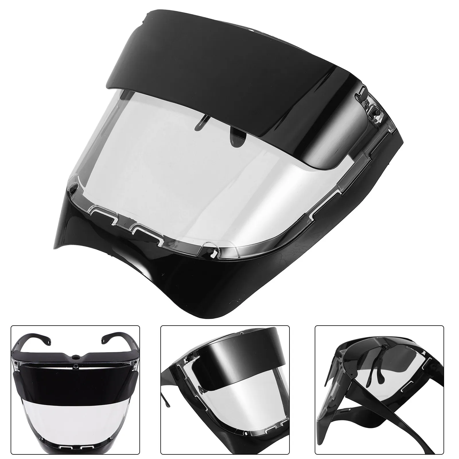 High Transparency Pet Welding Shield Lightweight Full Face Guard for Welders Electric Arc Cutting Grinding Safety Protective