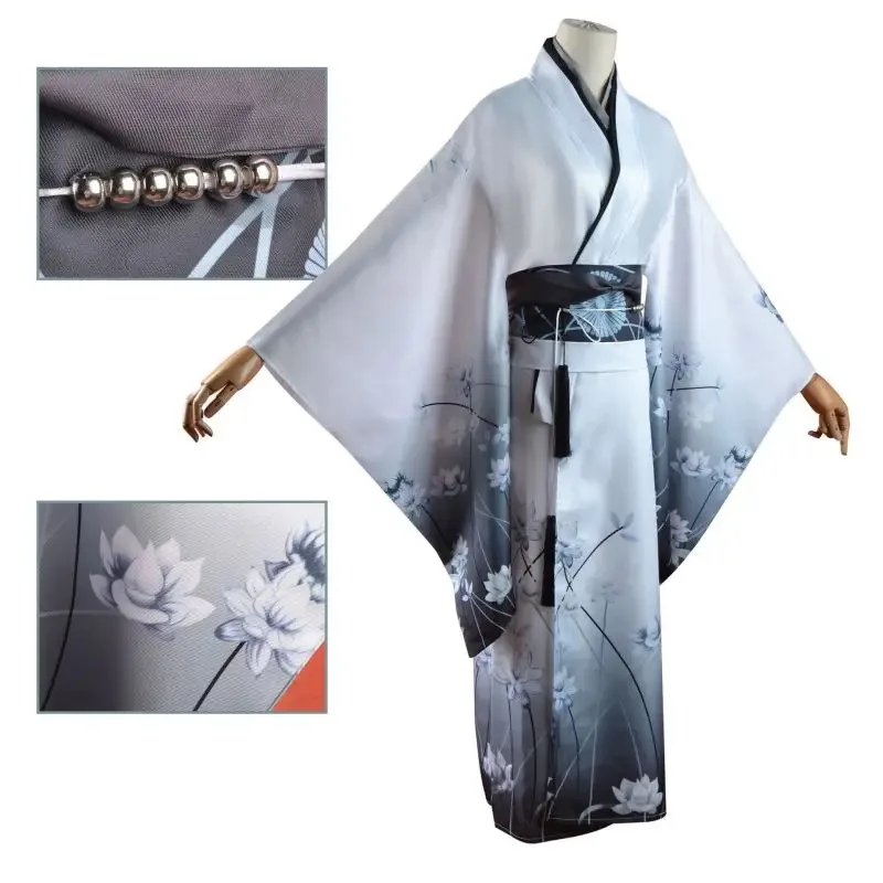 

Anime Yosuga No Cosplay Costume Kasugano Sora Kimono and Headwear Accessories Halloween Japanese Yukata Female Full Outfits 551k