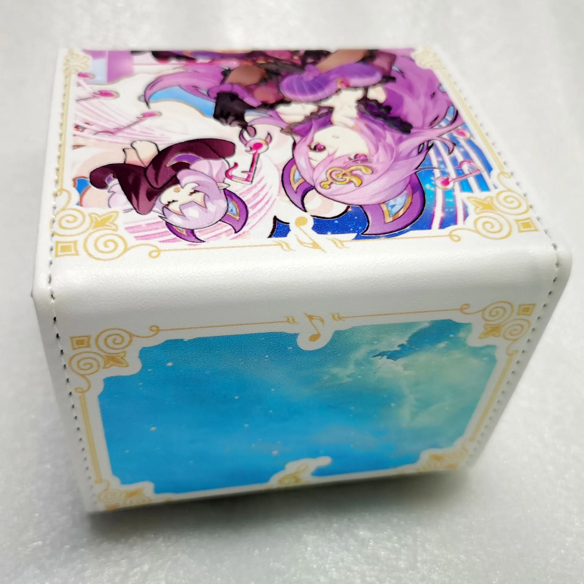 Yugioh Figure SolSolfachord Gracia Deck Box Yu-Gi-Oh! OCG Trading Cards Storage  Box Pu Leather Protector Boxs 100+ - AliExpress 26