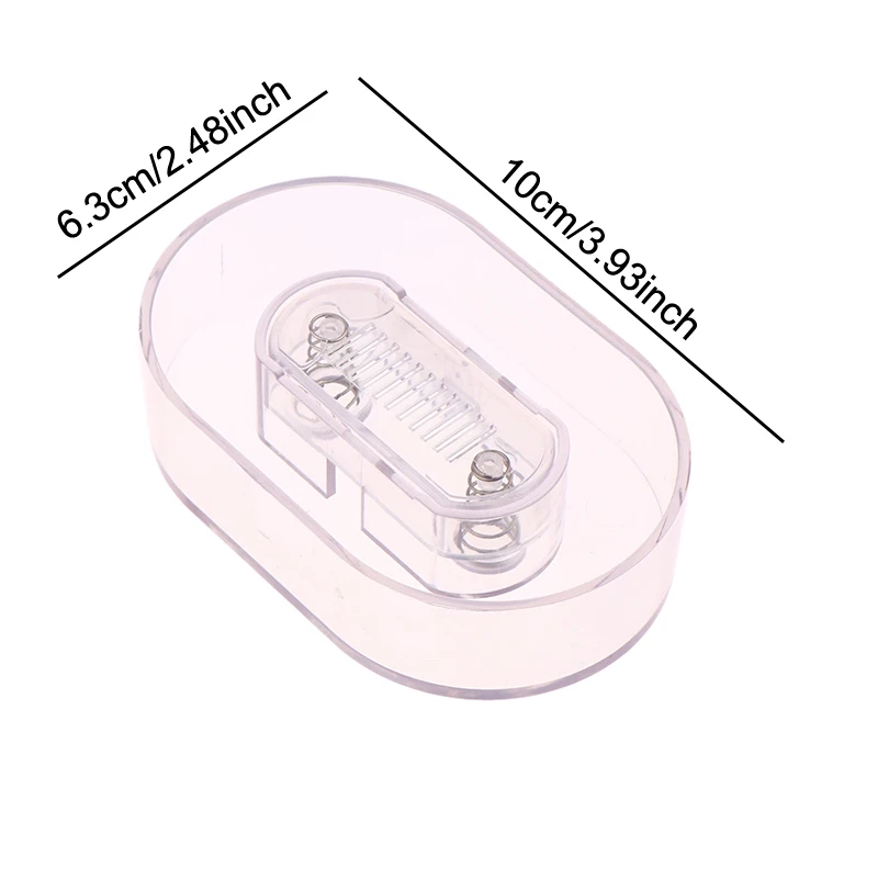Pembersih Pembilas untuk Sebagian Besar Pisau Cukur Kepala Pisau Cukur Secara Efisien Menghemat Air Pembilas Pisau Cukur Plastik Tanpa Baterai Rak Penyimpanan Alat Cukur
