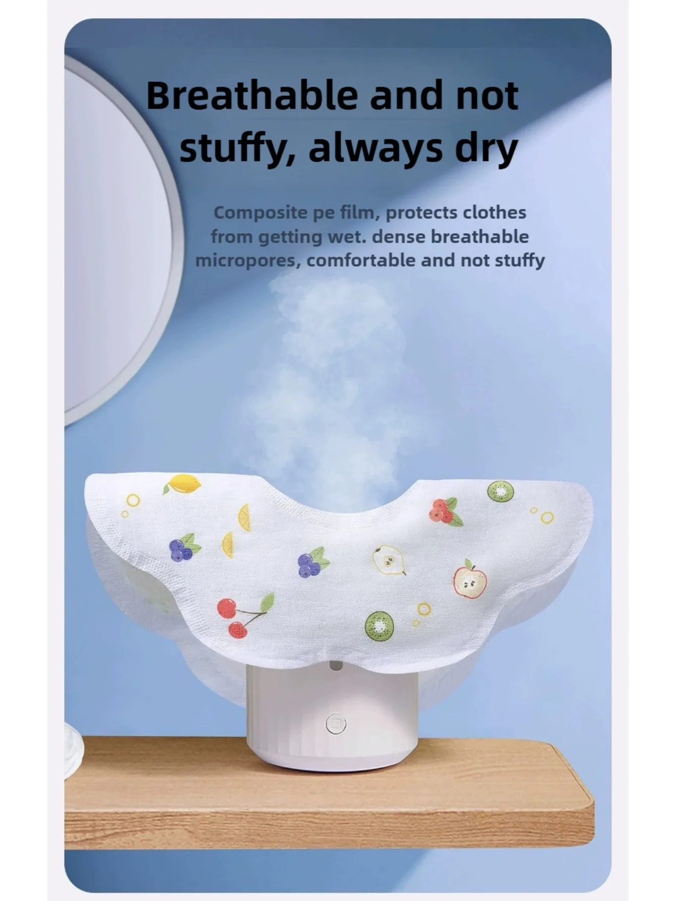 Disposable Waterproof Baby Bibs Anti-Drool & Spitup Bibs for Newborn Boy Girl Soft Comfortable Leakproof Feeding Essential Bibs