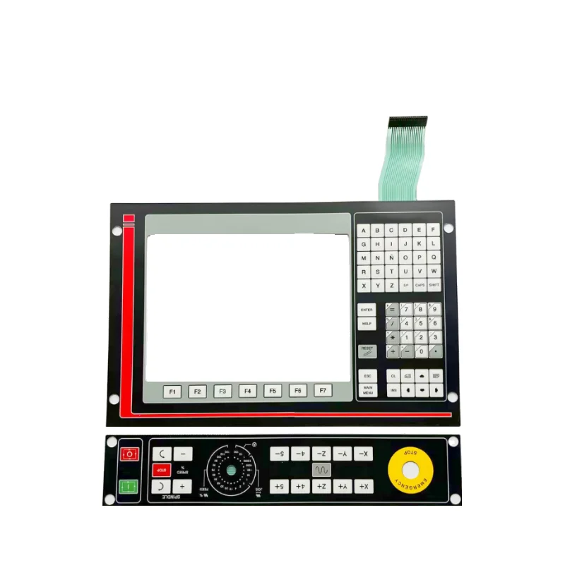 For FAGOR 8055AP CNC 8055AP CNC Control System Operator Keypad Film with Window Button