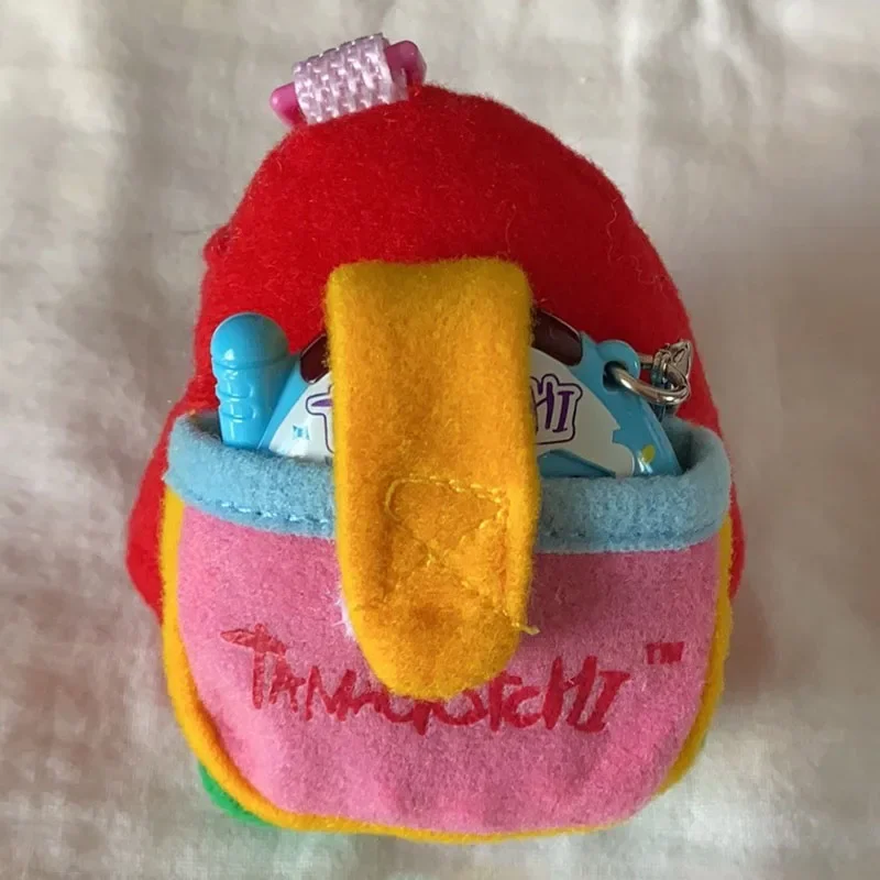 Gantungan Kunci Tamagotchi Lucu Hewan Peliharaan Gotchi Gear Boneka Lembut Gantungan Kunci Liontin Kartun Mainan Kantung Hewan Peliharaan Mini Hadiah Anak-anak