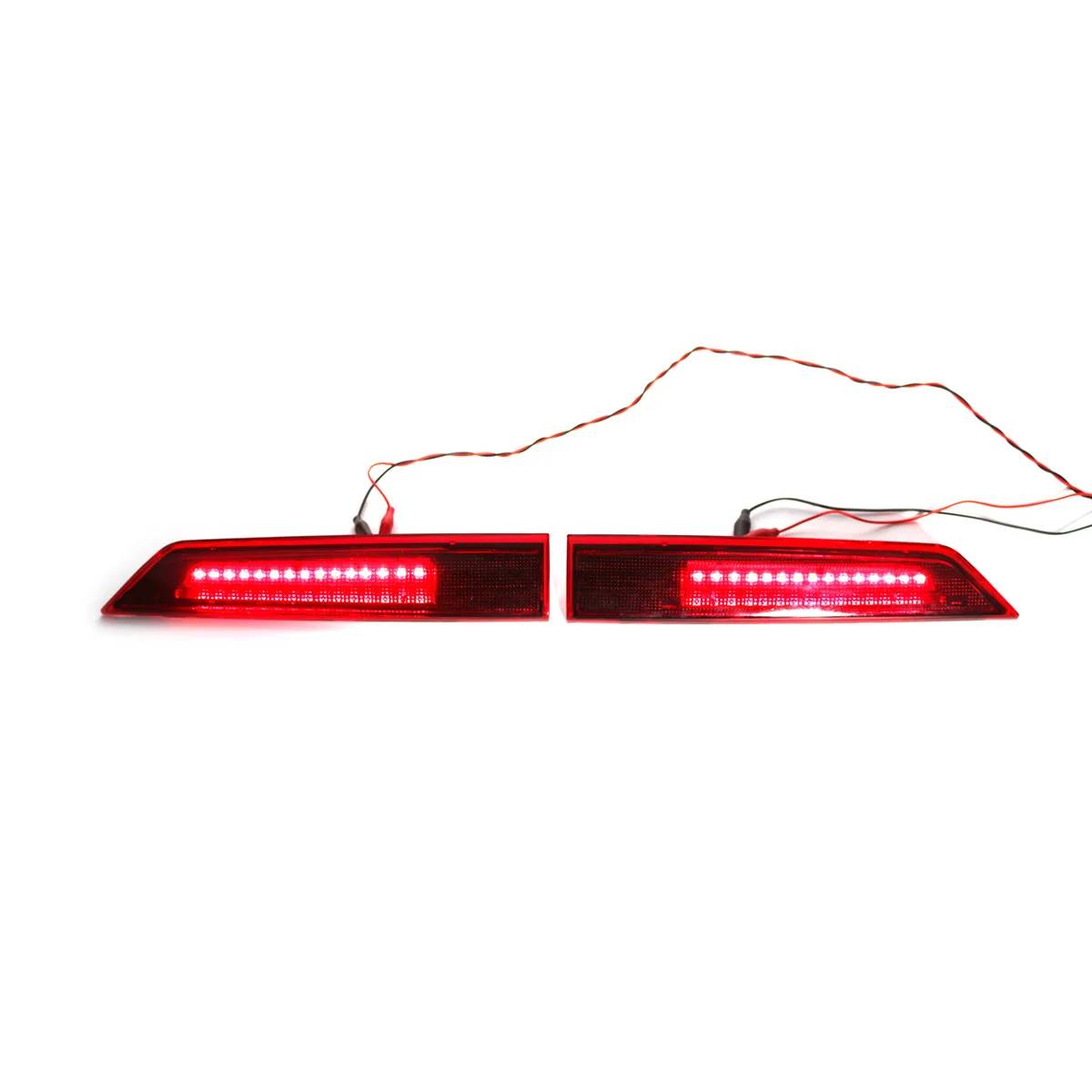 2Pcs 12V For Ford Transit Custom 2016-up 12V LED 3rd Third Brake Light Rear High Level Mount Stop Lamp Accessories OEM# 2009953