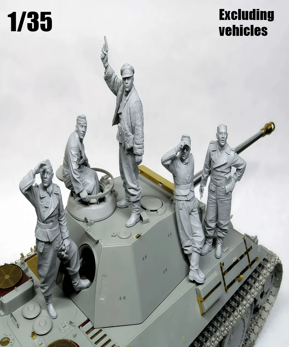 

Scene Layout Model 1/35 Die-casting Resin Model Assembly Kit, Consisting of 5 Members, Unpainted