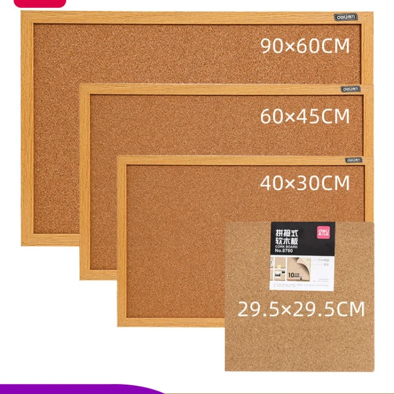 Nordic Thin Cork Board Display Photo Minimalist Memo Message Board Bulletin Cork Backing Home Ideas Wall Decorations Living Room