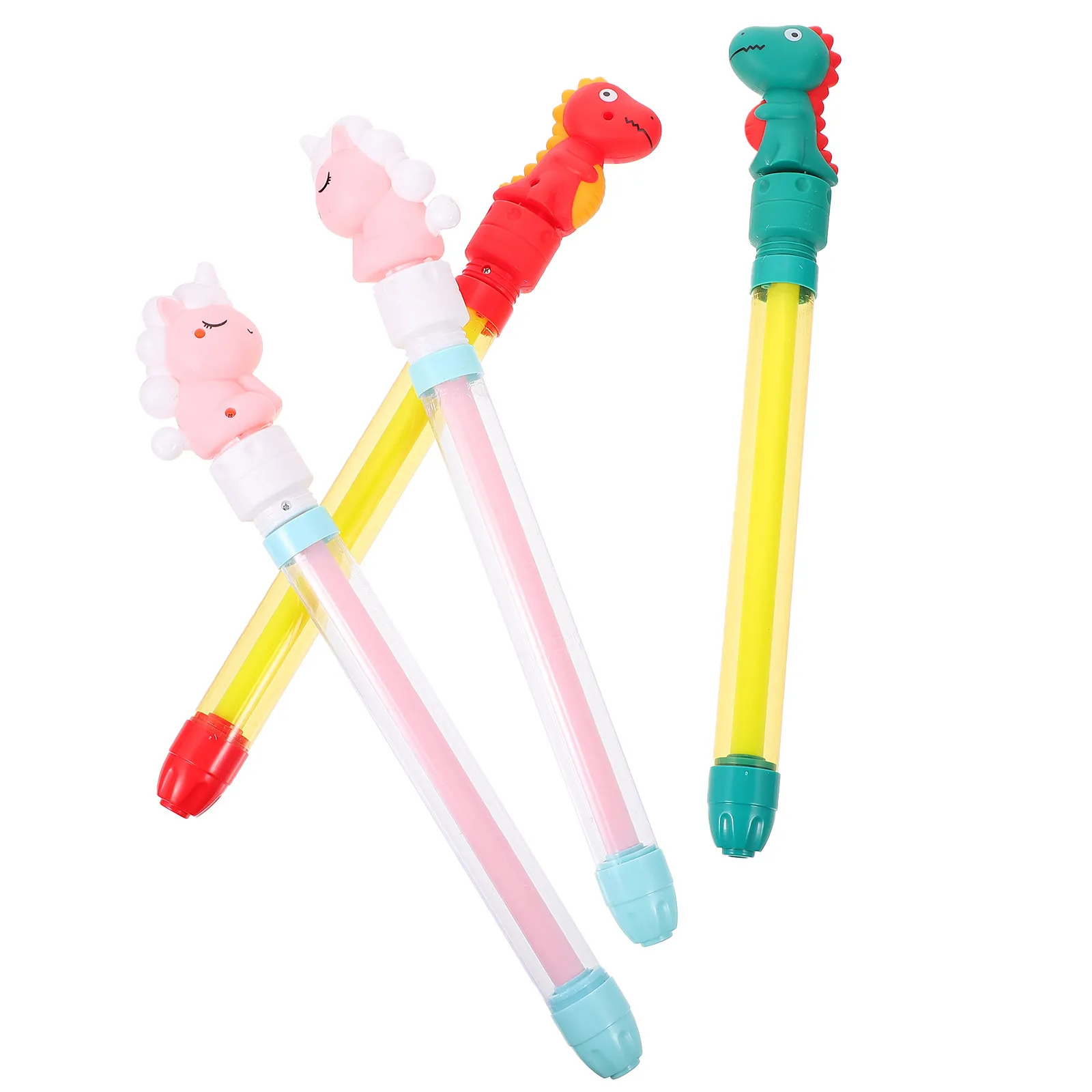 4Pcs Premium Plastic Gun Set for Kids Outdoor Summer Play Pool Party Lawn Birthday Celebration Strong Straight Spray