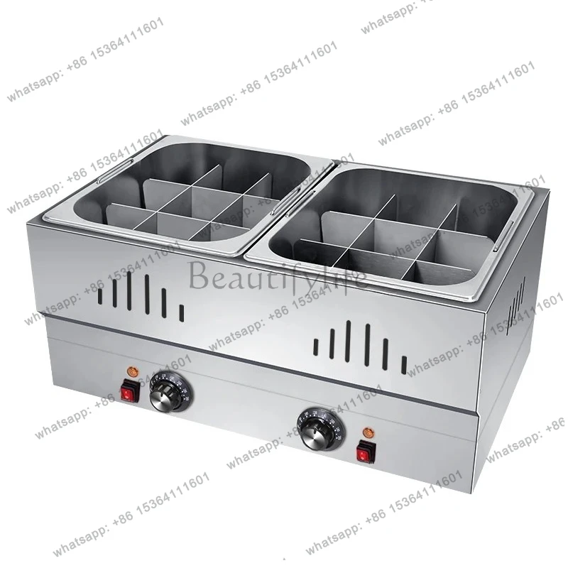 Oden Cooking Machine Commercial Plaid Pot Large Capacity Skewers