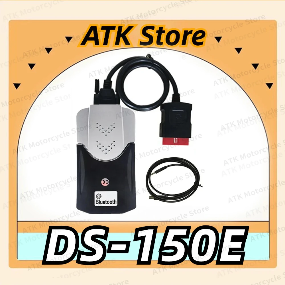 

2024 DS-150E C-dps Bluetooth for TNESF DEL-PHIS ORPDC Cars Trucks Diagnostic Tools NEWEST Obd2 Scanner 2021.11 Keygen VD DS100