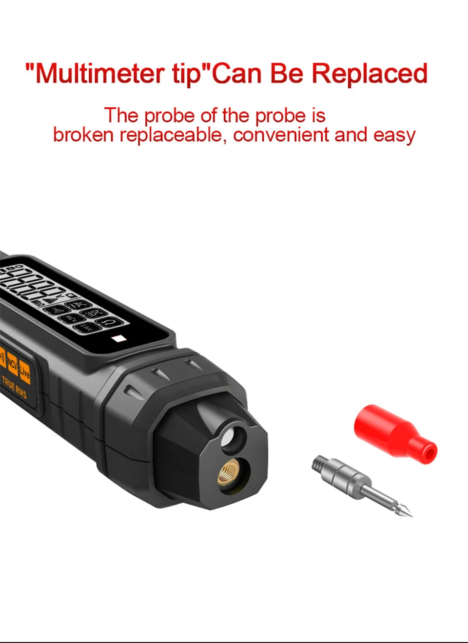 Stift Typ Smart Digital-Multimeter Nicht Kontaktieren Auto Bereich Spannung Detektor Multimetro Widerstand NCV Hohe Präzision Multimetre – Detail 3