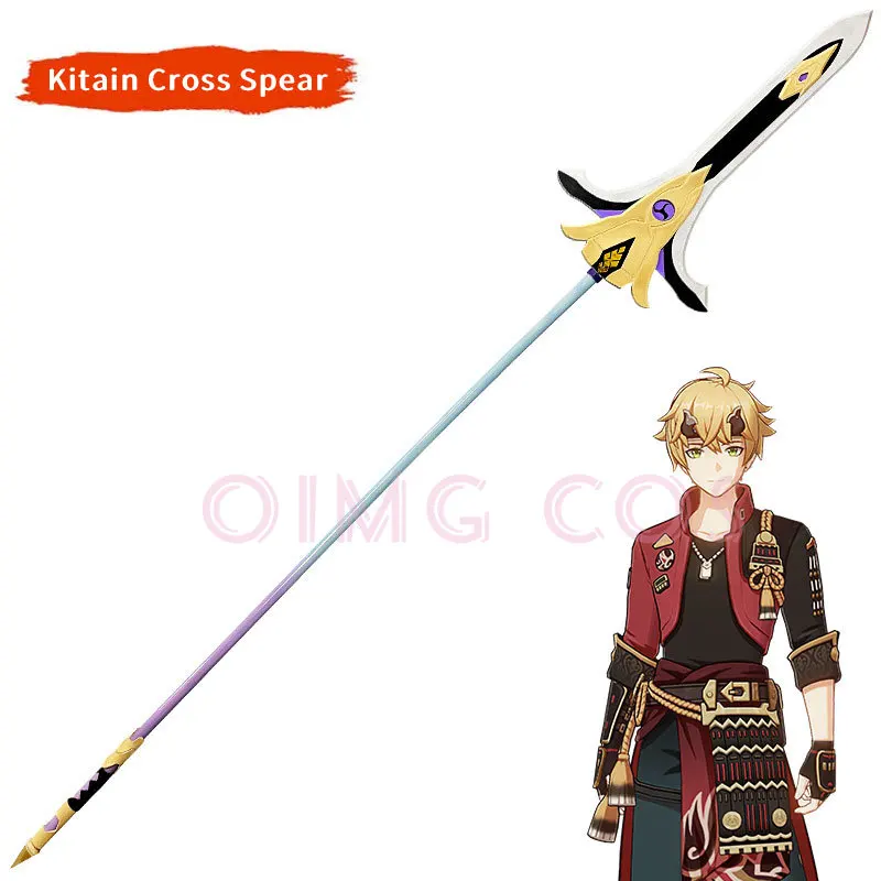 

Kitain Cross Spear Genshin Impact Thoma Cosplay Weapon Props Model