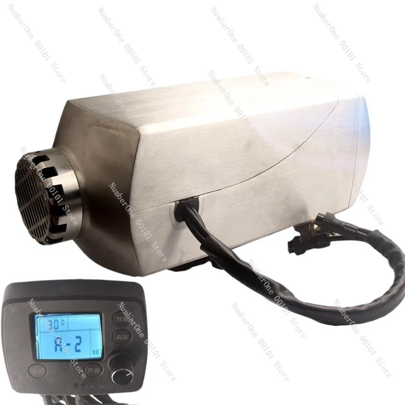

Diesel Parking Heater, 8000W Air Heater for Trucks, 12V/24V Pre-Heater, All-in-One Water and Air Heating System for Vehicle