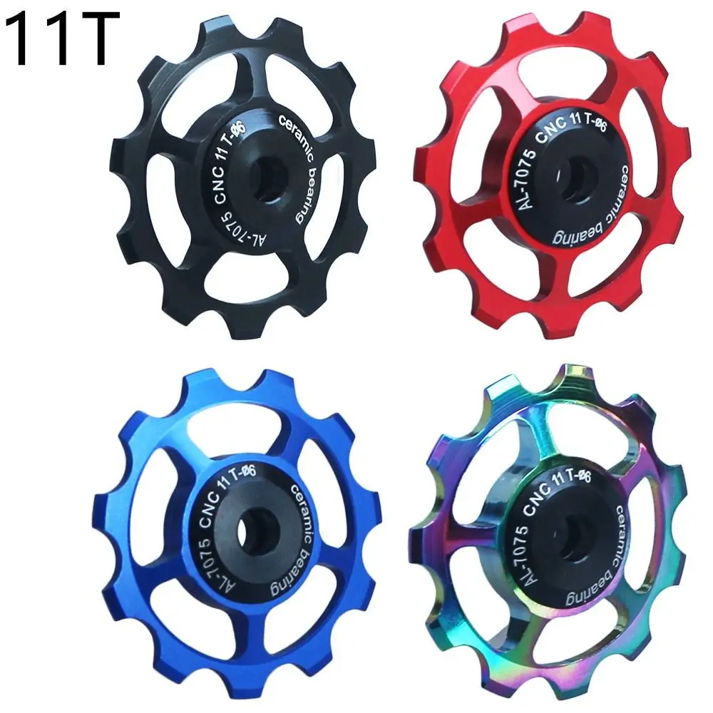 Derailleur Rear Guide Wheel Jockey Wheel Bike Jockey Wheel Bike Ceramic Bearing Guide Bicycle Rear