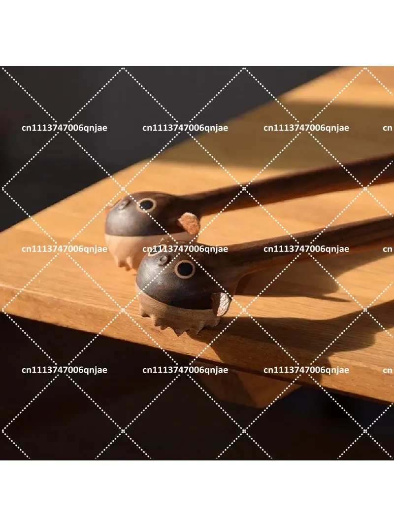 Wooden Back Scratcher Massage Hammer, Cute Itching Stick Lazy Claw Scratch Tool