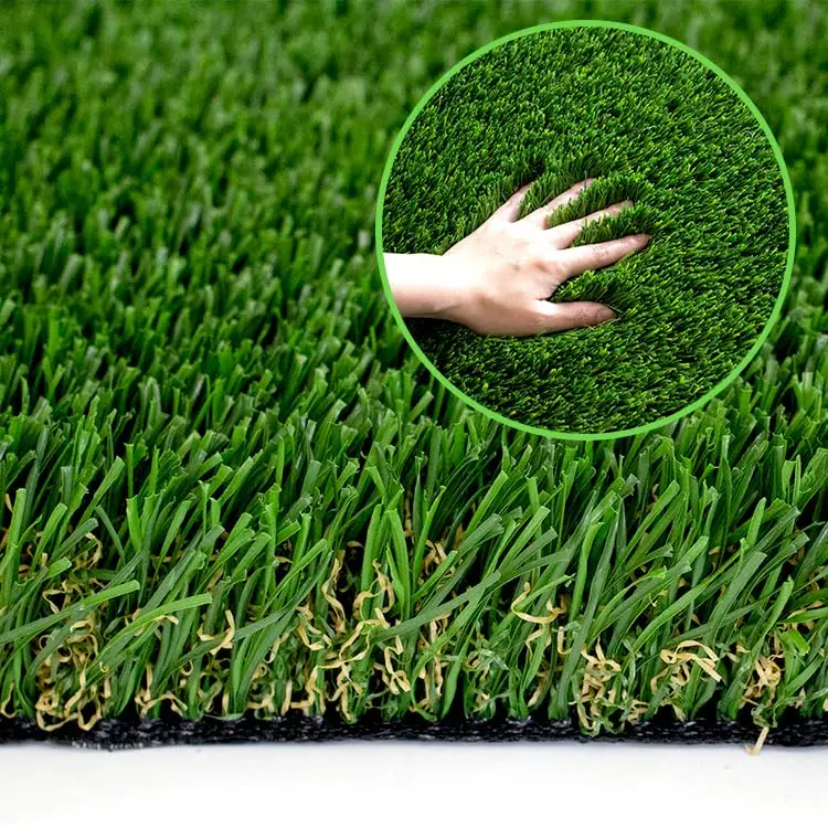 1.77 Inch Pile Height Ultrathick Artificial Grass Turf 7FTX10FT,Luxurious PU Backing Indoor/Outdoor Dog Synthetic, Customized