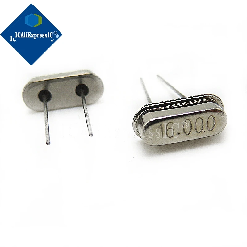 20 pcs/lot hc-49s 16MHz Oscillateur quartz fragments ator HC49S 49S 16M 16.000mhz DIP-2 cristal En Stock