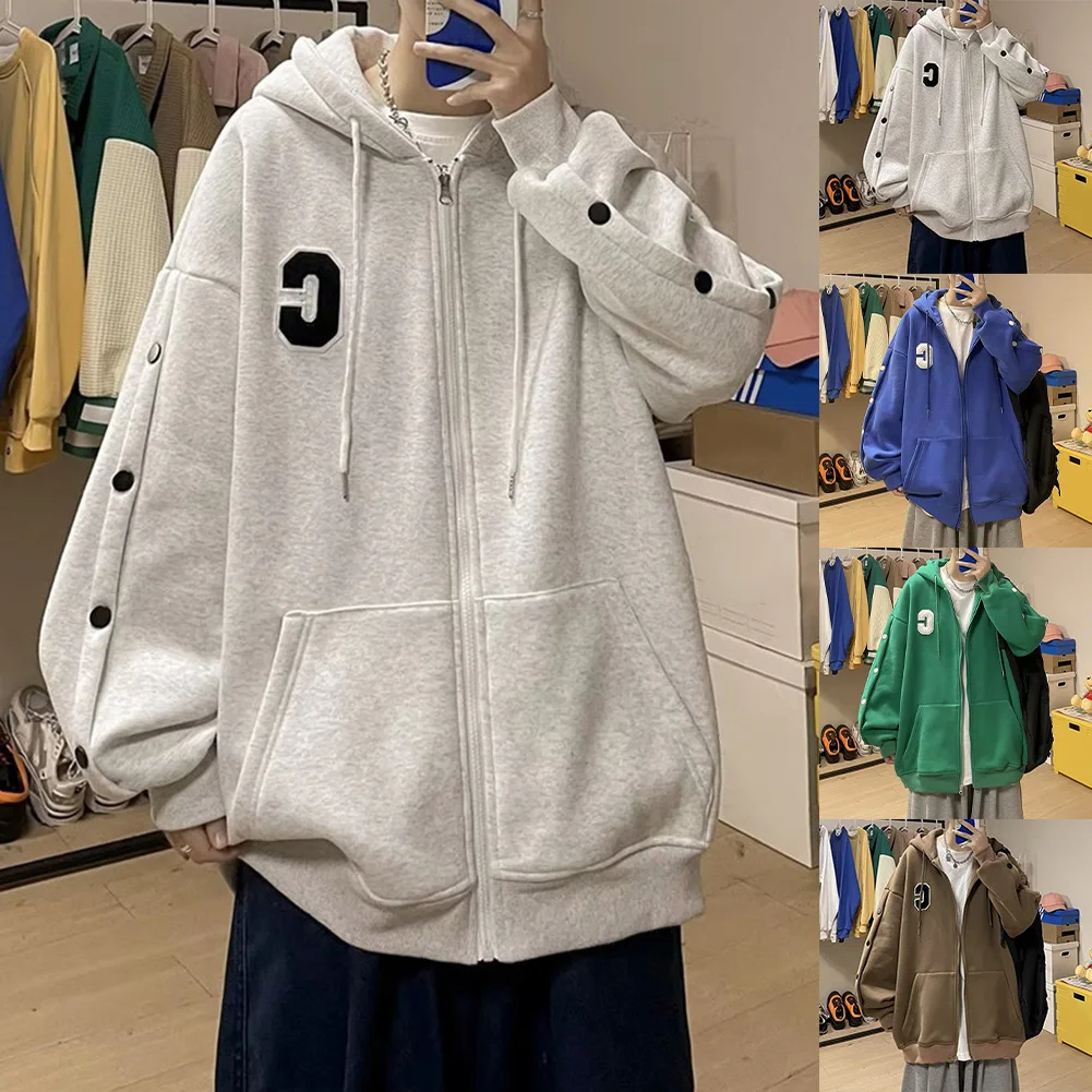 Comfortable Men Cardigan For Spring Casual Jacket Jacket Letter Printed Pattern Long Sleeve Design Regular Length