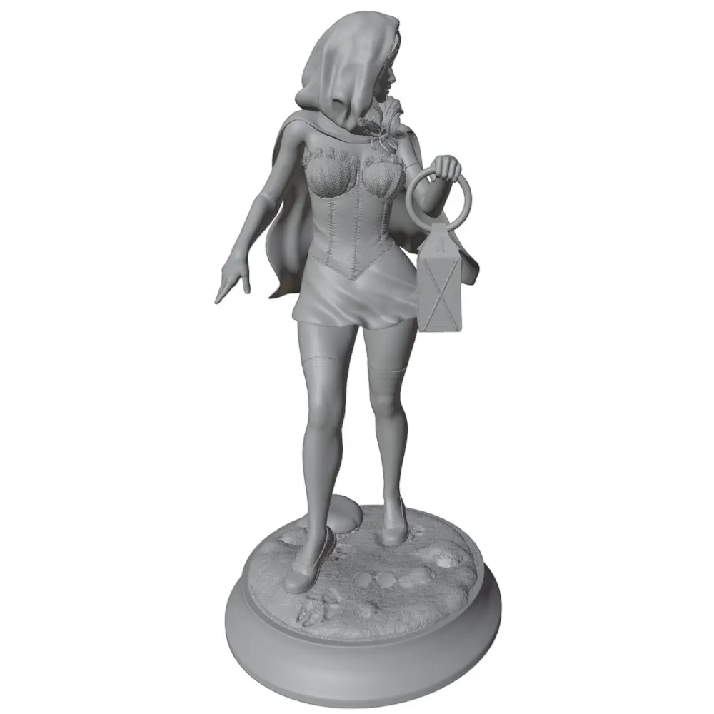 Kit de modelos de resina DIY en miniatura gris, impreso en 3D - imagen 2