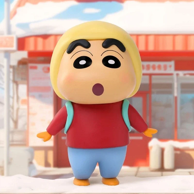 

2024 Новый 14 см Crayon Shin-Chan Cos Ограниченная серия шоппинг новый тренд Play большие декоративные украшения ручной работы для детей подарок