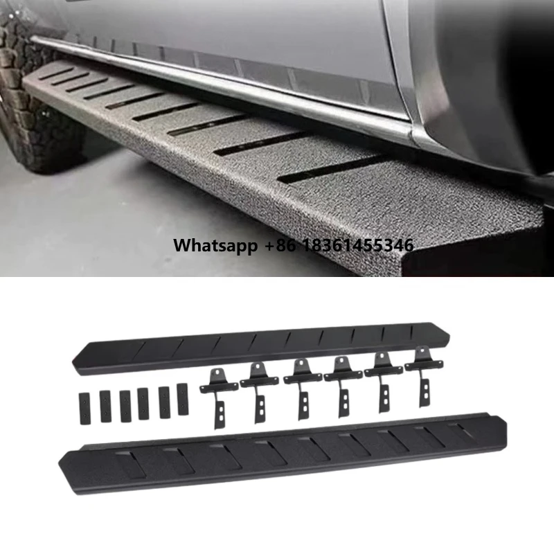 

Body Kit Car Accessories Car Metal Side Footboard Boarding Pedal For 2021-2024