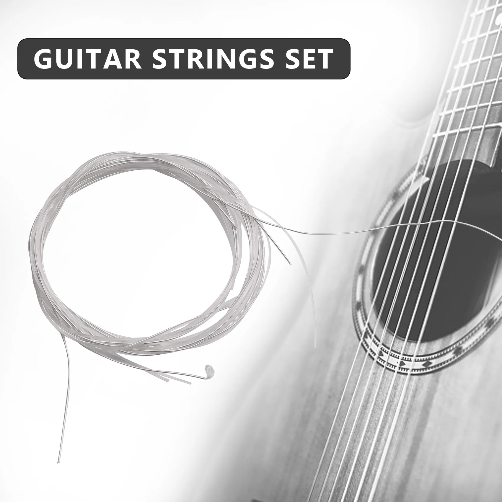 6X nylon string set for classical guitar-ABWY